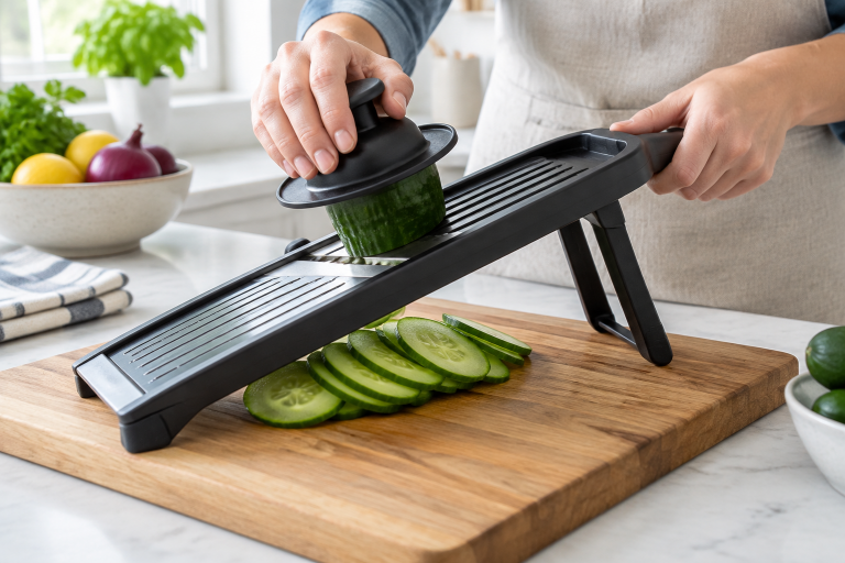 Mandoline Slicers: Safety, Blades, and Adjustability