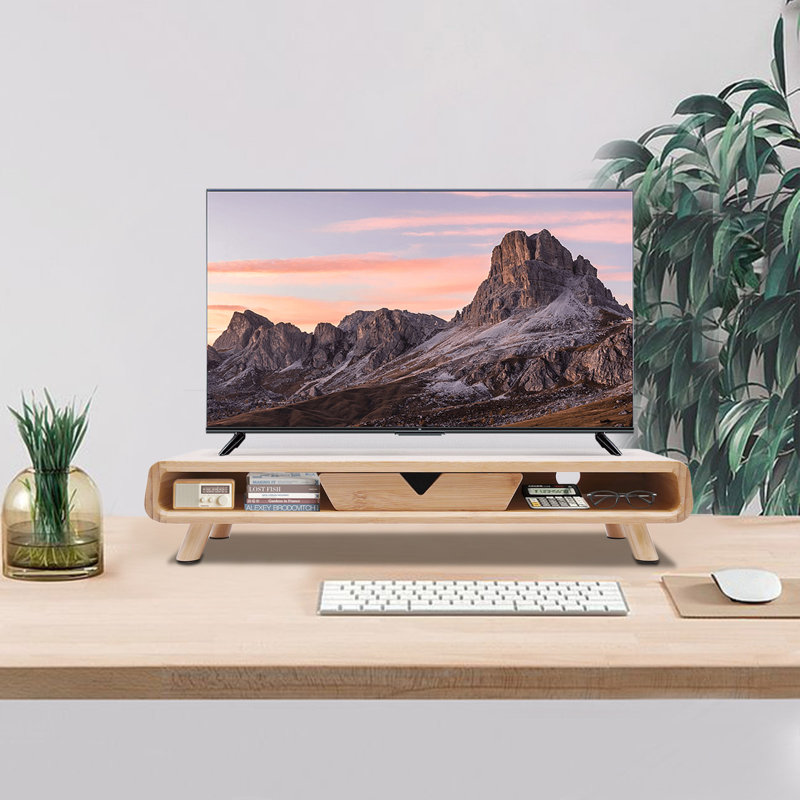 Aasr Bamboo Monitor Stand