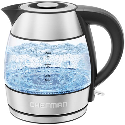 Chefman Rapid Boil 1.2L Electric Tea Kettle