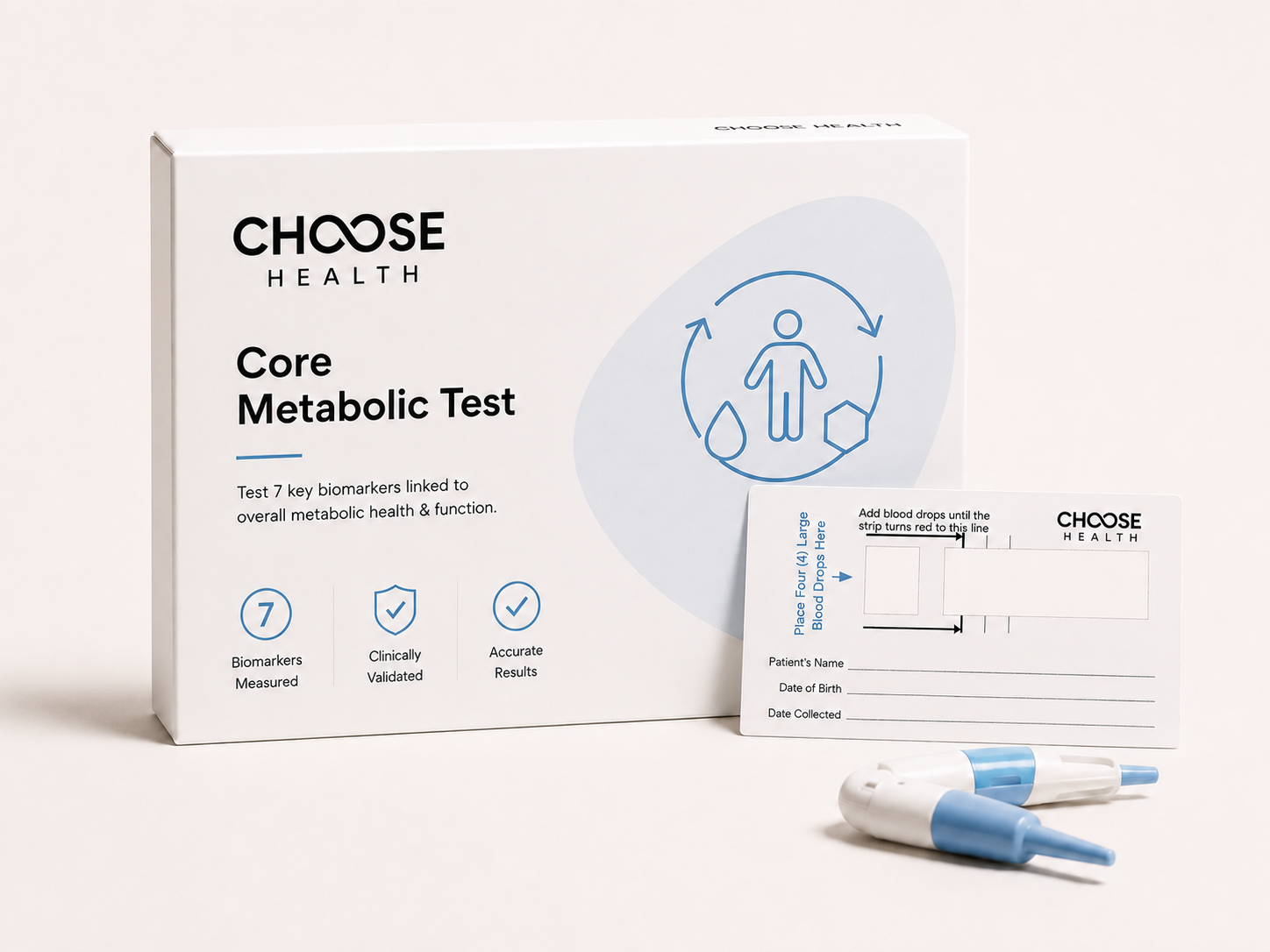 Choose Health 7-in-1 metabolic health test kit