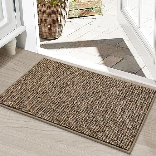 Beqhause Dirt Trapper Door Mat, 20 x 32 in