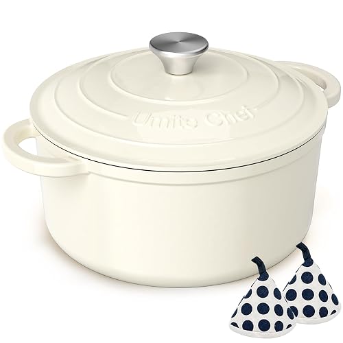 Umite Chef Enameled Dutch Oven, 5 Quart