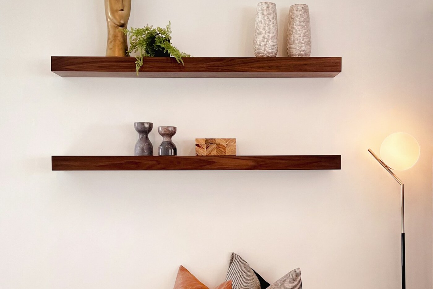 Floating Shelves: Wall Type, Brackets, Loads, and Layout