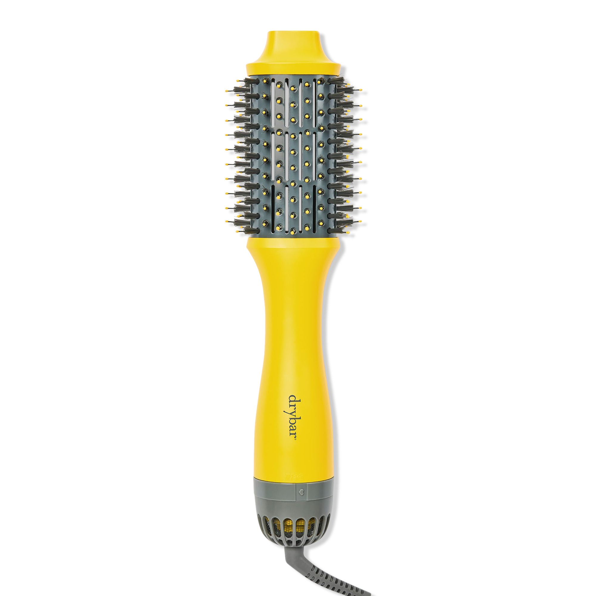 Drybar Double Shot oval blow-dryer brush in yellow