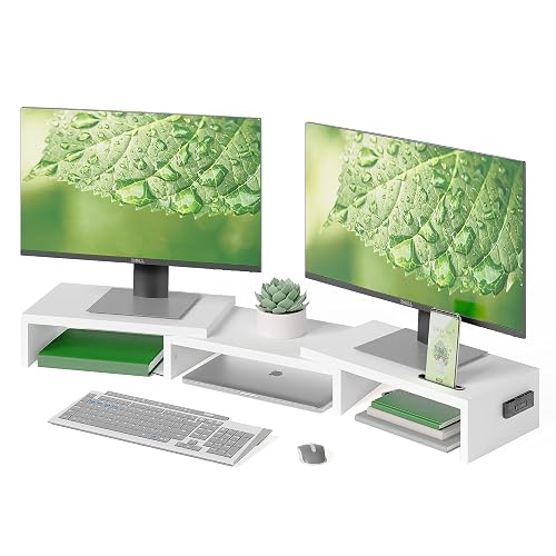 BONTEC Dual Monitor Stand Riser