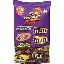 Mars four-pound chocolate variety bag