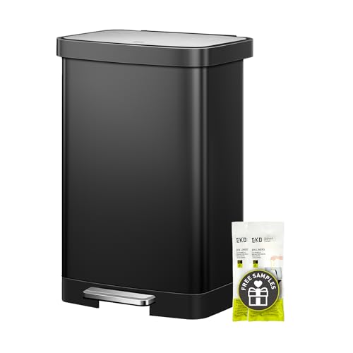 EKO Hudson 50L Step Trash Can