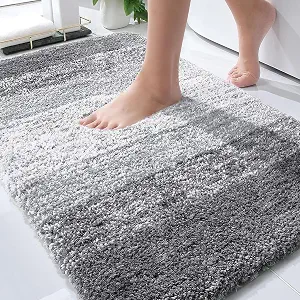 OLANLY 30 x 20 Microfiber Bath Rug