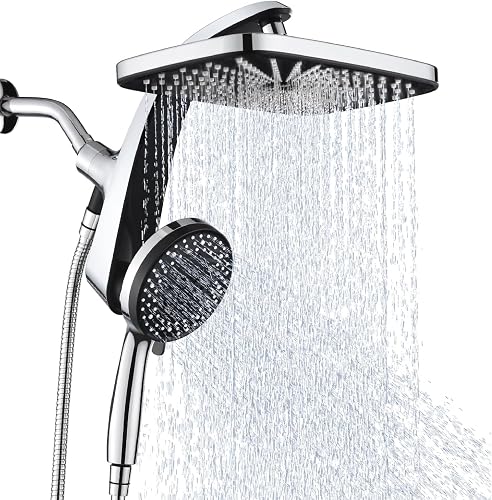 Rain Shower Head with Magnetic Handheld Combo, 1.8 GPM