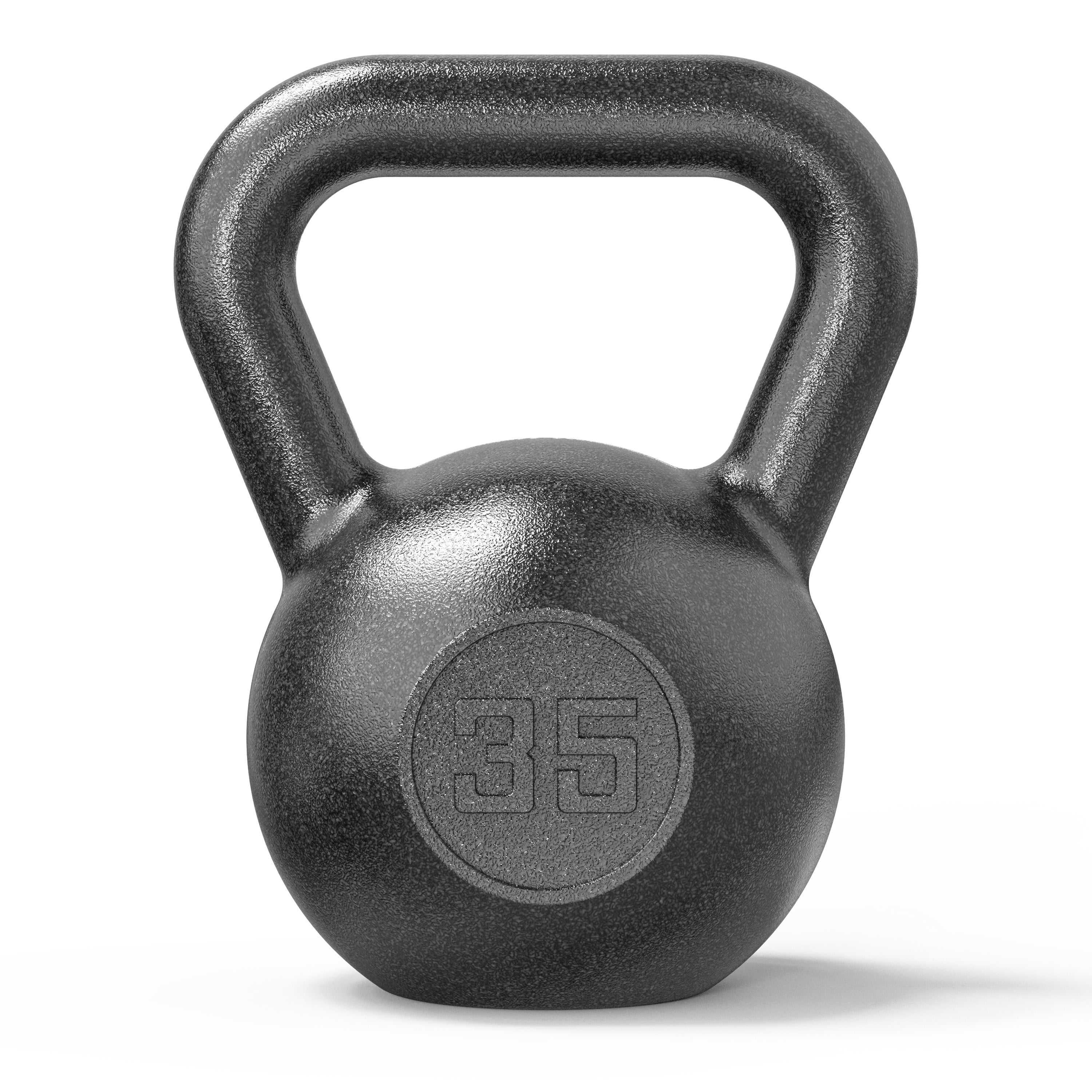 Athletic Works 35 lb Cast Iron Kettlebell