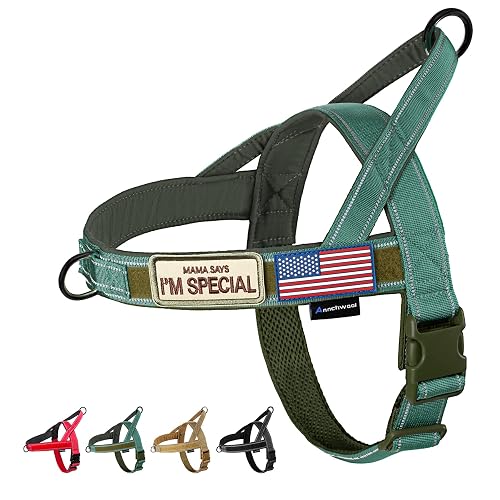Annchwool No-Pull Dog Harness with Padded Handle