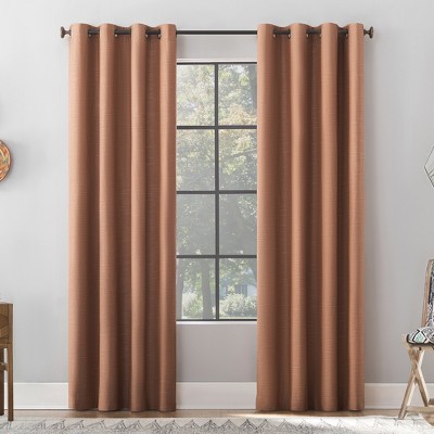 Archaeo Total Blackout Textured Linen Blend Panel