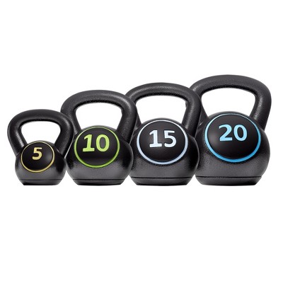 Yaheetech 50 lb Kettlebell Set