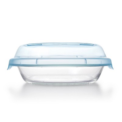 OXO Deep Glass Pie Plate with Lid