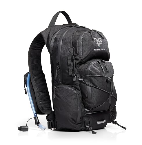 Water Buffalo Sherpa 22L Hiking Hydration Backpack, 2L Bladder