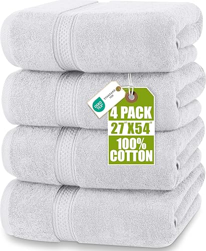 Utopia Towels Premium Bath Towels, 4 Pack
