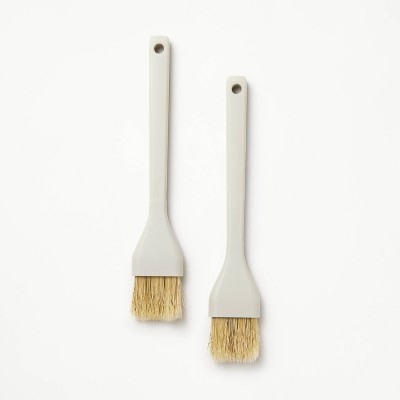 Figmint Natural Pastry Brush Pair