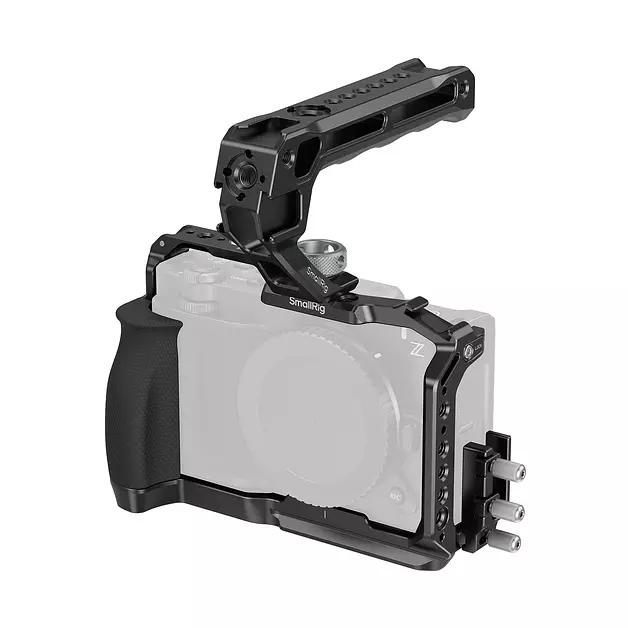 SMALLRIG Camera Cage Kit for Nikon ZR, Top Handle for ARRI, HDMI Clamp
