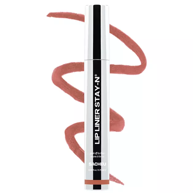 Sacheu Lip Liner STAY-N Peel Off Lip Stain, Longwear, p-INKED (Jumbo)