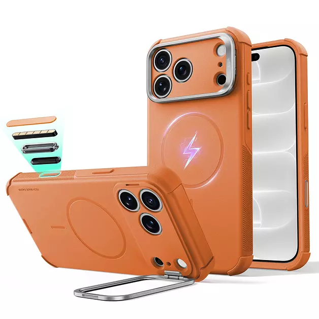 ESR Cyber Tough for iPhone 18 Pro Max/17 Pro Max Case with Flex Stand