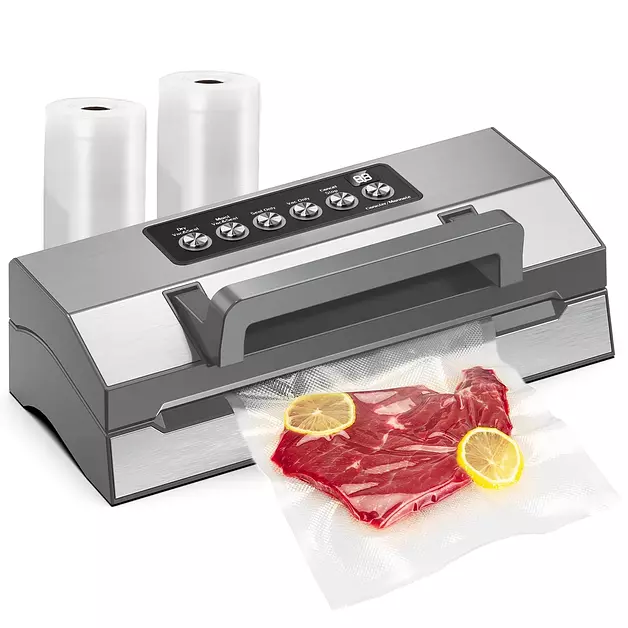 Vacuum Sealer Machine for Food, Powerful Suction & Dual Heat Sealing System