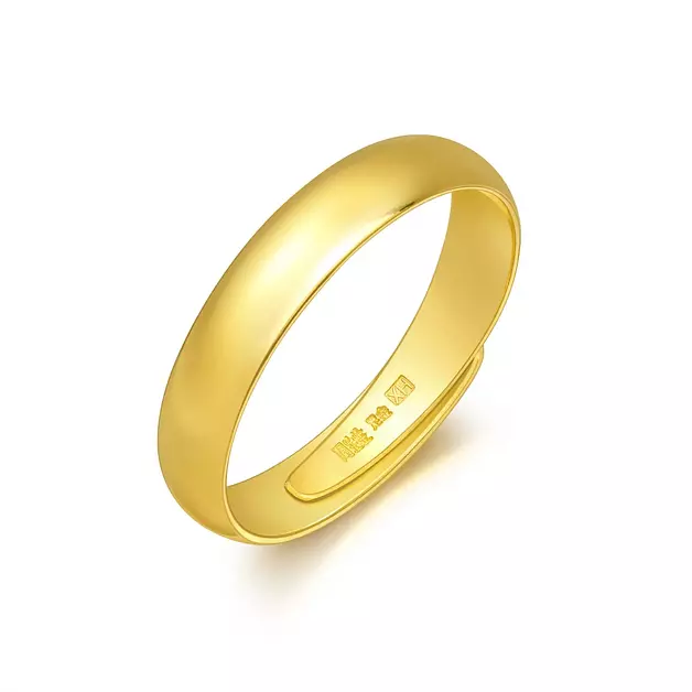 CHOW SANG SANG 999.9 24K Pure Gold Ring Price-by-Weight 5.61g