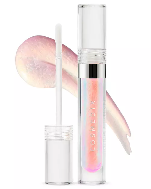 COSMEDIX Lumi Crystal Liquid Crystal Hydrator, High-Shine Lip Plumper | Plumping & Hydrating Lip Gloss for Women for Plumped, Luscious & Fuller-Looking Lips - Long-Lasting Moisturizing Lip Filler