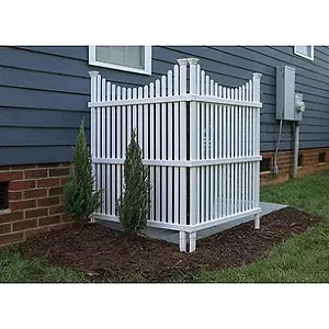 Enclo Huntersville Outdoor No Dig Privacy Screen 48x36-in, 2-Panels