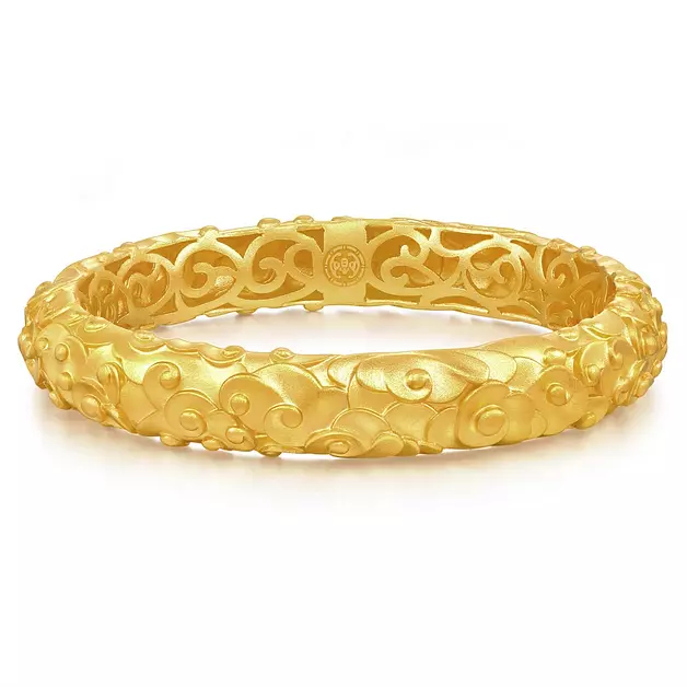 CHOW SANG SANG 999.9 24K Pure Gold Bangle Price-by-Weight 80.84g