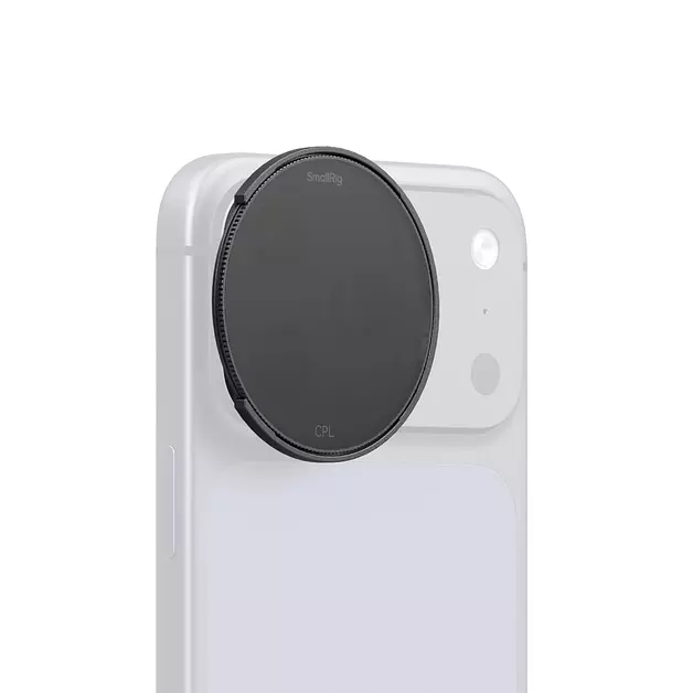 SmallRig Clip-On 46mm CPL Filter for iPhone 18 Pro Max/18 Pro