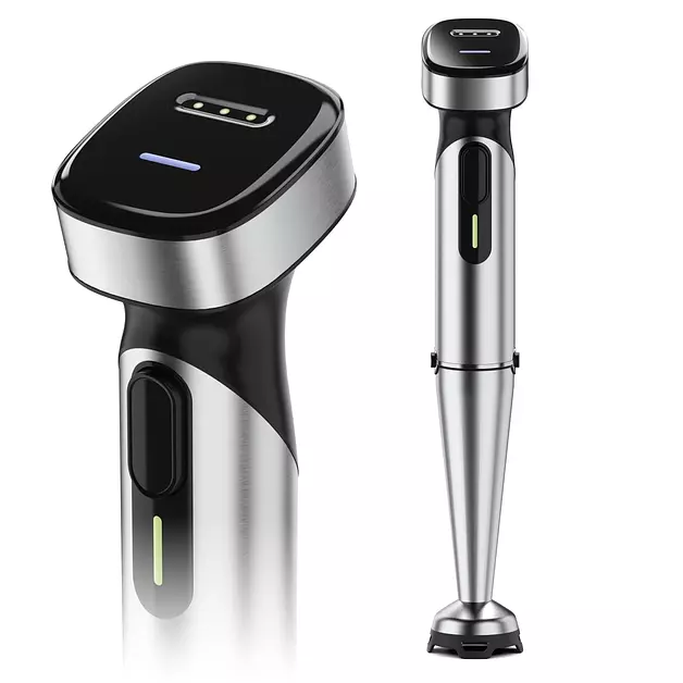 Turelar Cordless Immersion Blender Handheld with Rechargeable Battery