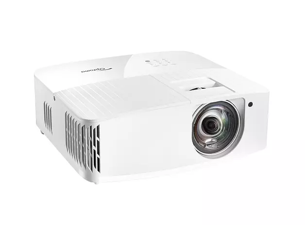 Optoma UHD35STX 4K UHD Short Throw Gaming and Home Entertainment Projector, 3600 Lumens, Short Throw
