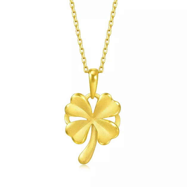 CHOW SANG SANG 999.9 24K Pure Gold Pendant Price-by-Weight 2.24g