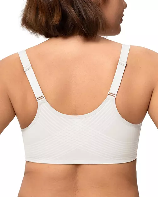 HSIA Posture Bra Women's Support Corrector Unlined Front Closure Wire Bra