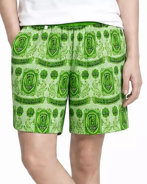 BL101 Youth Bag Chaser Baseball Mesh Shorts for Boys - Green, YS