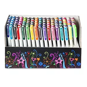 Pen+Gear Gel Stick Pens, Medium Point, Assorted Colors