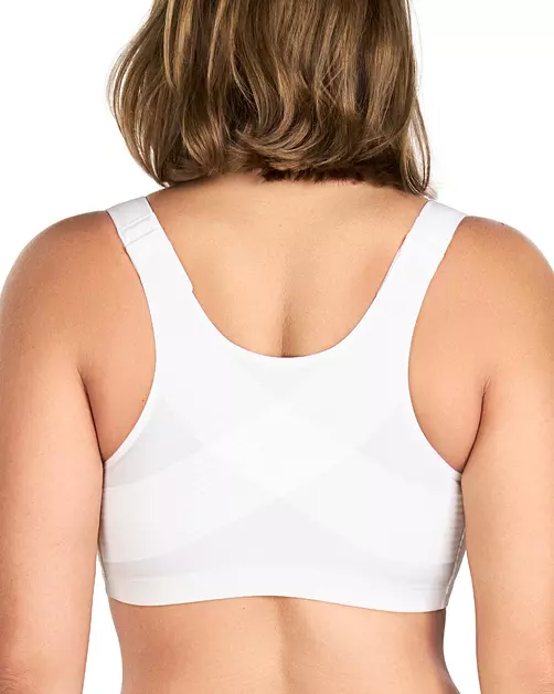 HSIA Posture Bras for Women Front Closure Back Support No Underwire Bra
